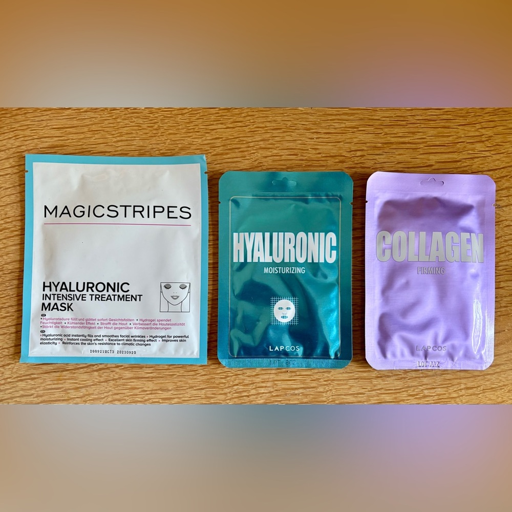 Hyaluronic and Collagen Face Mask bundle